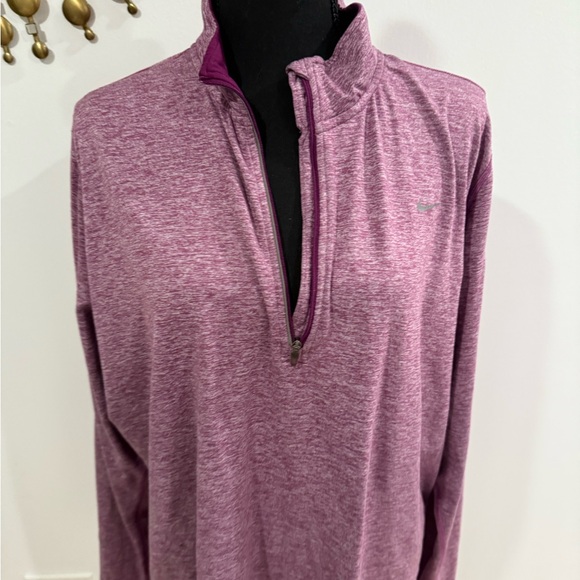 Nike plus size Quarter-Zip Pullover - Picture 1 of 4